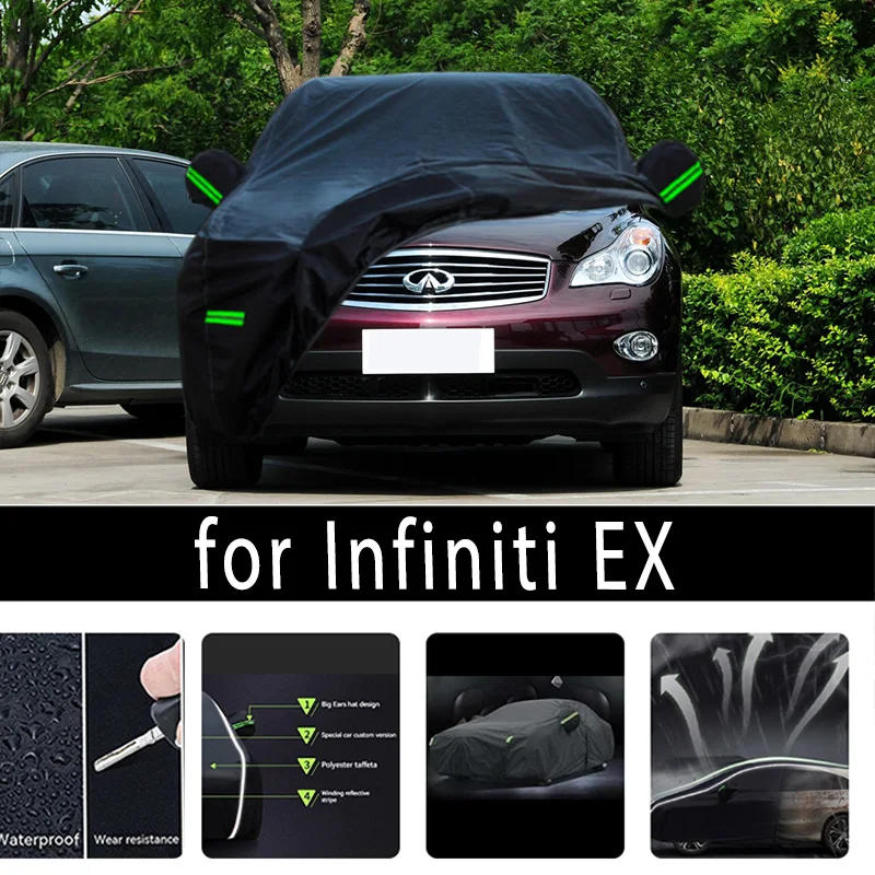 

For lnfiniti EX car protective cover Auto paint protection Sunscreen heat-insulating waterproof car clothing Car film