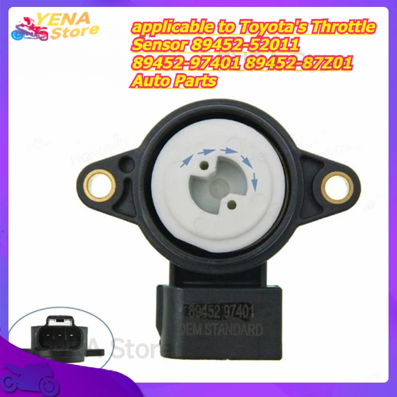 

Sensor/Throttle Position Sensor is applicable to Toyota's Throttle Sensor 89452-52011 89452-97401 89452-87Z01 Auto Parts