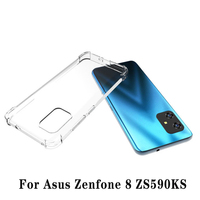 For Asus Zenfone 8 ZS590KS Case Air Cushion Shockproof Airbag Clear Silicone TPU Back Cover Case for Asus Zenfone 8 8Z Zenfone8