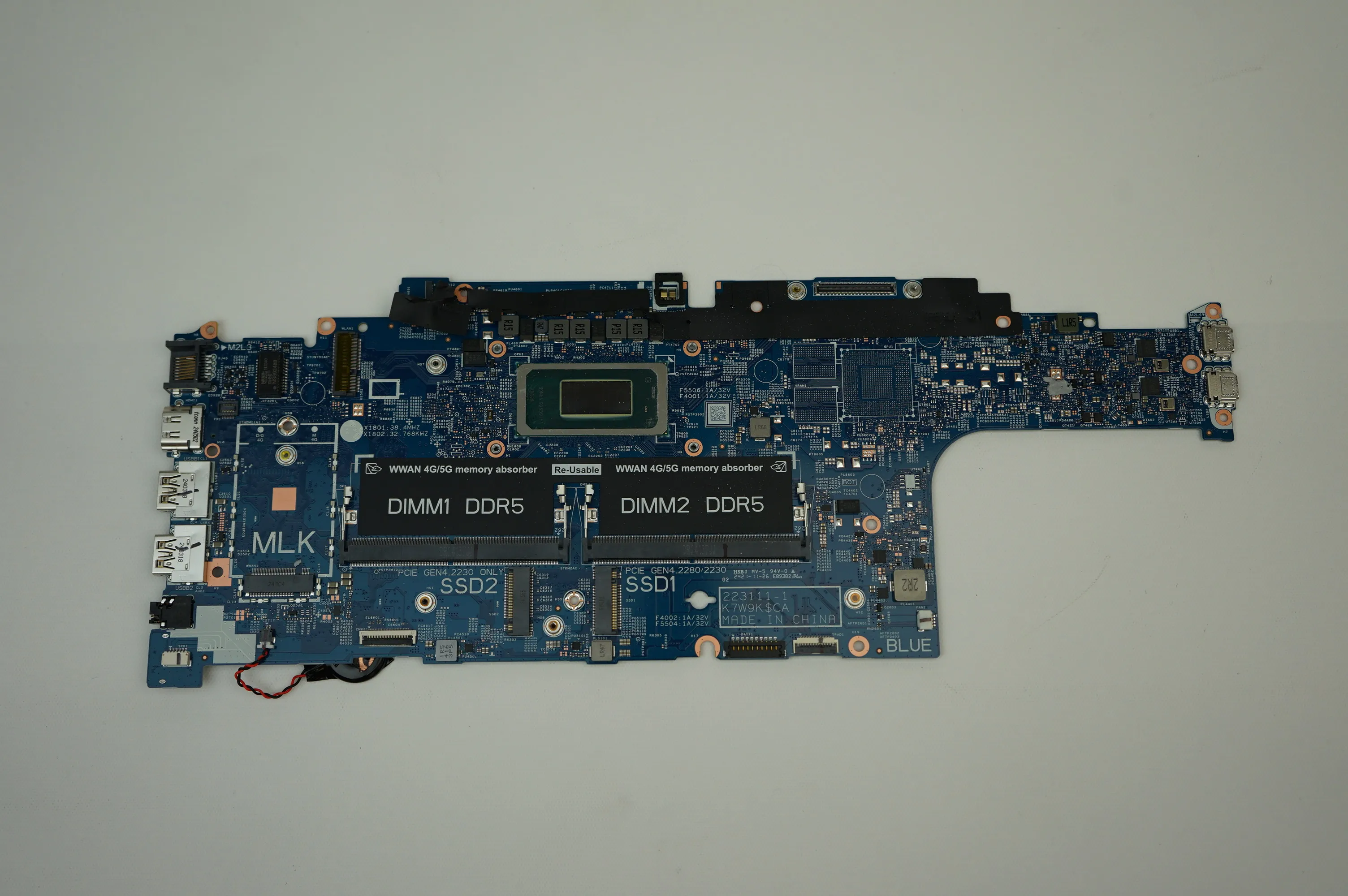 

Материнская плата для ноутбука Dell RJP3M — Intel Core Ultra 7 155U vPro — встроенная видеокамера Intel — двухканальный DDR5 — в употреблении — как новый