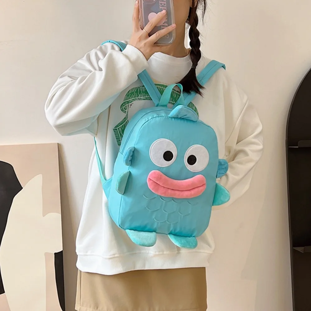 Cute Clown Fish Ugly Cute Fish Doll Bag Girl Small Shoulder Bag Plush Phone Bag Girl Storage Cartoon Diagonal Straddle Bag