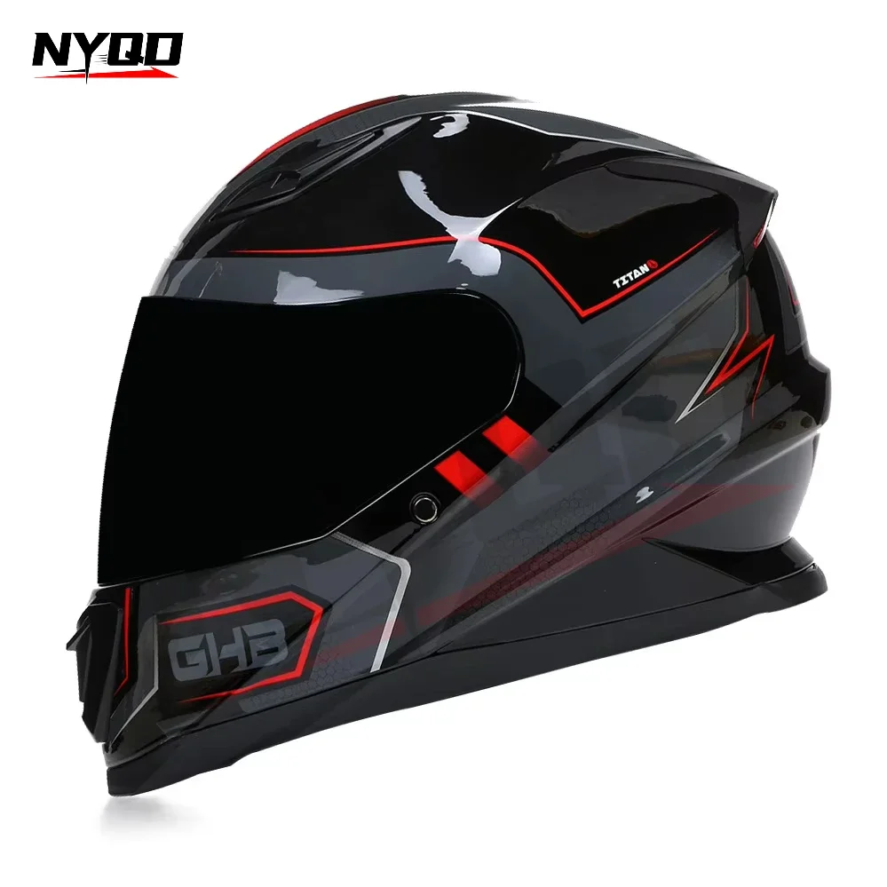 

Men Women Motorcycle Helmets Latest Full Face Downhill Racing Motorbike Riding Casco Capacete De Moto DOT Approved