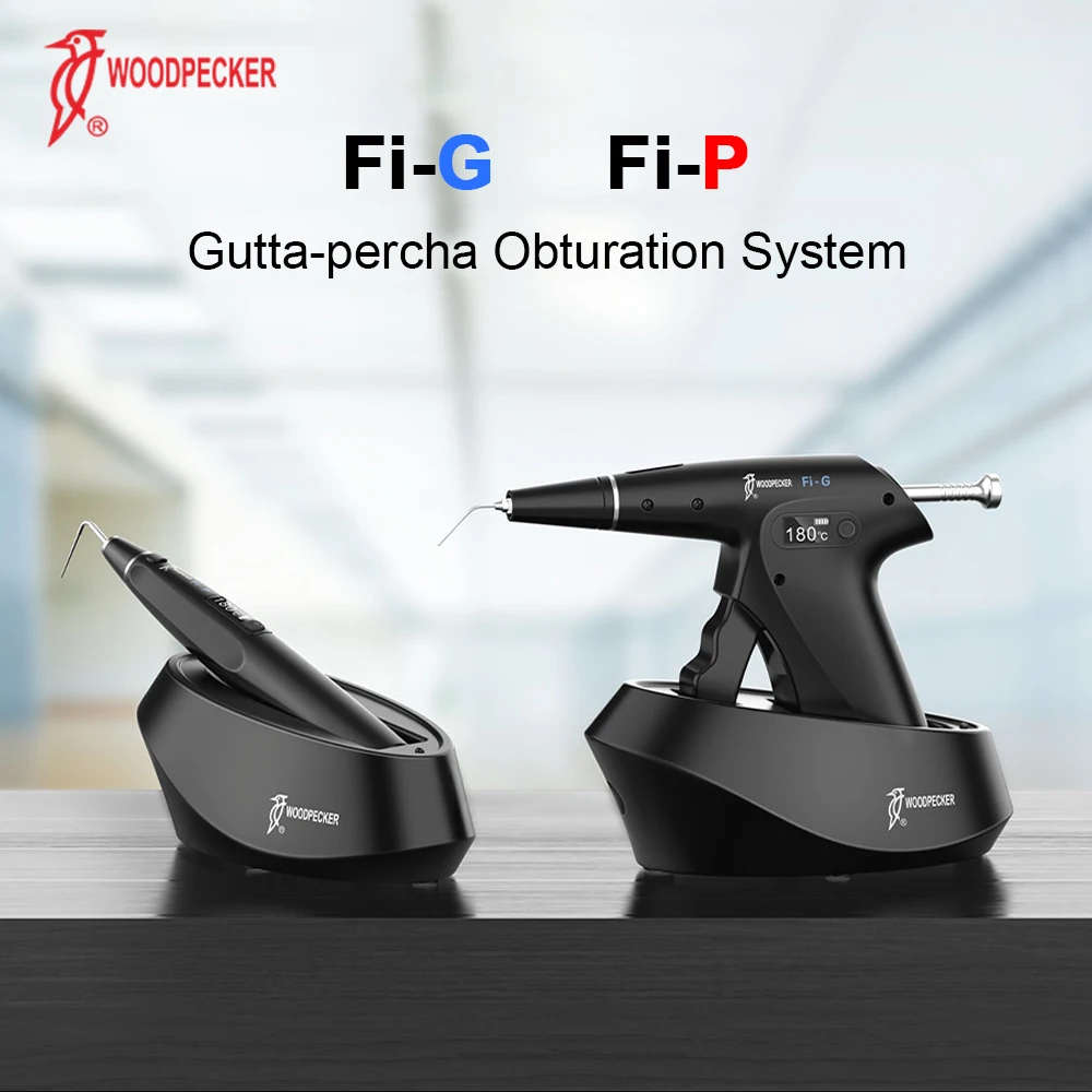 WOODPECKER Fi-P Fi-G Dental Gutta-Percha Obturation System 15s Melting Softening Diffusing Cutting Condensing Wireless Control