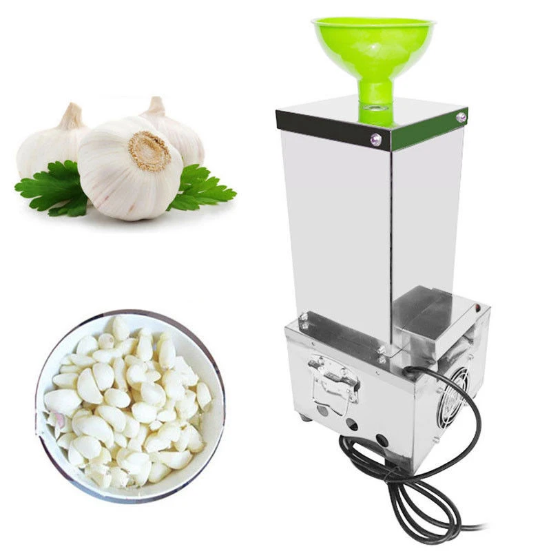 110 فولت الفولاذ المقاوم للصدأ التجارية المحمولة آلة تقشير الثوم مقشرة الثوم الكهربائية سعة تقشير 44 رطل/ساعة