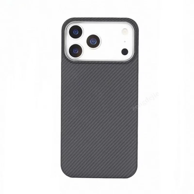 For iPhone 17 Pro/Pro Max - Kevlar Slim Case with Magnetic Drop Protection