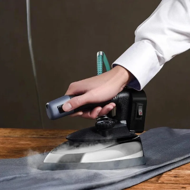 220V Steam Iron High Power Industrial Ironing Clothing Dry Cleaning Curtain Shop