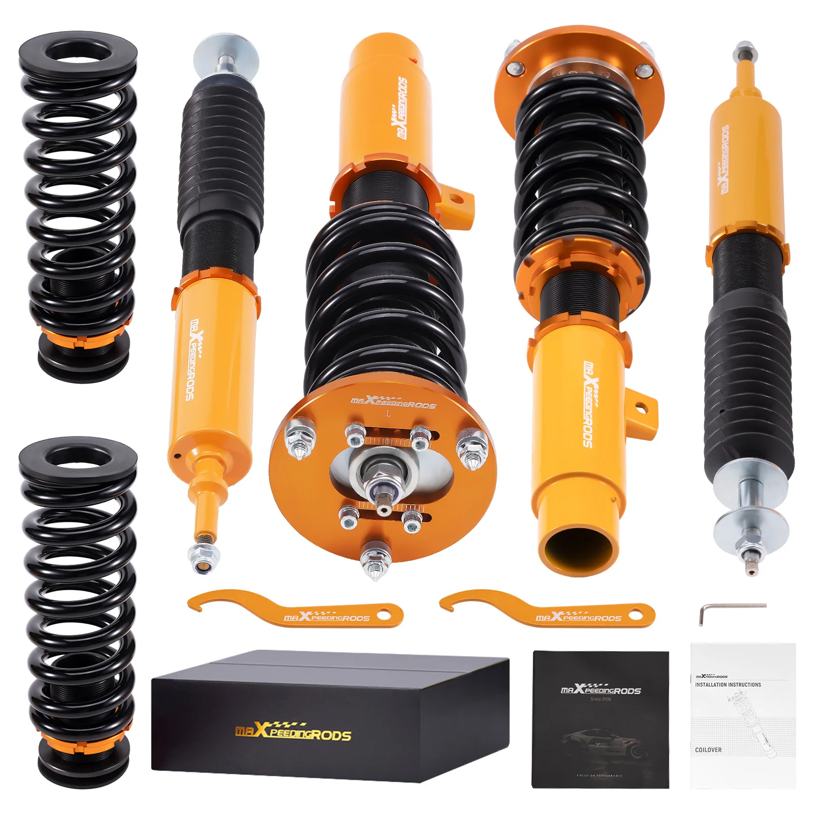 Complete Coilovers for BMW 1 E82 Coupe E88 Convertible Adjustable Shock Strut Adjustable Shock Strut Springs Shock Absorbers