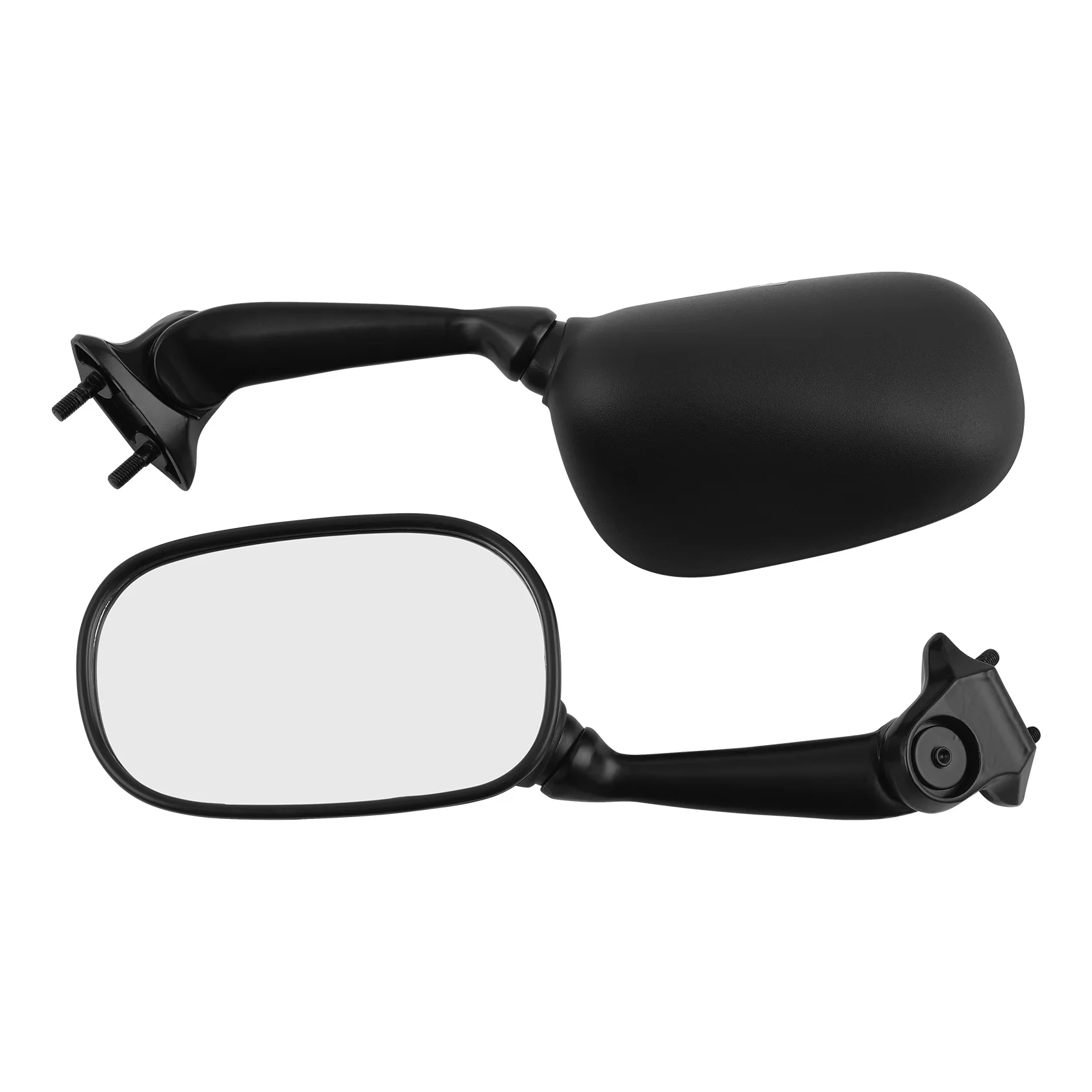 Motorcycle one pair Rear View Mirrors For Yamaha YZF R6 YZF-R6 2008-2016 2009 2010 2011 12 13 14 15 Black