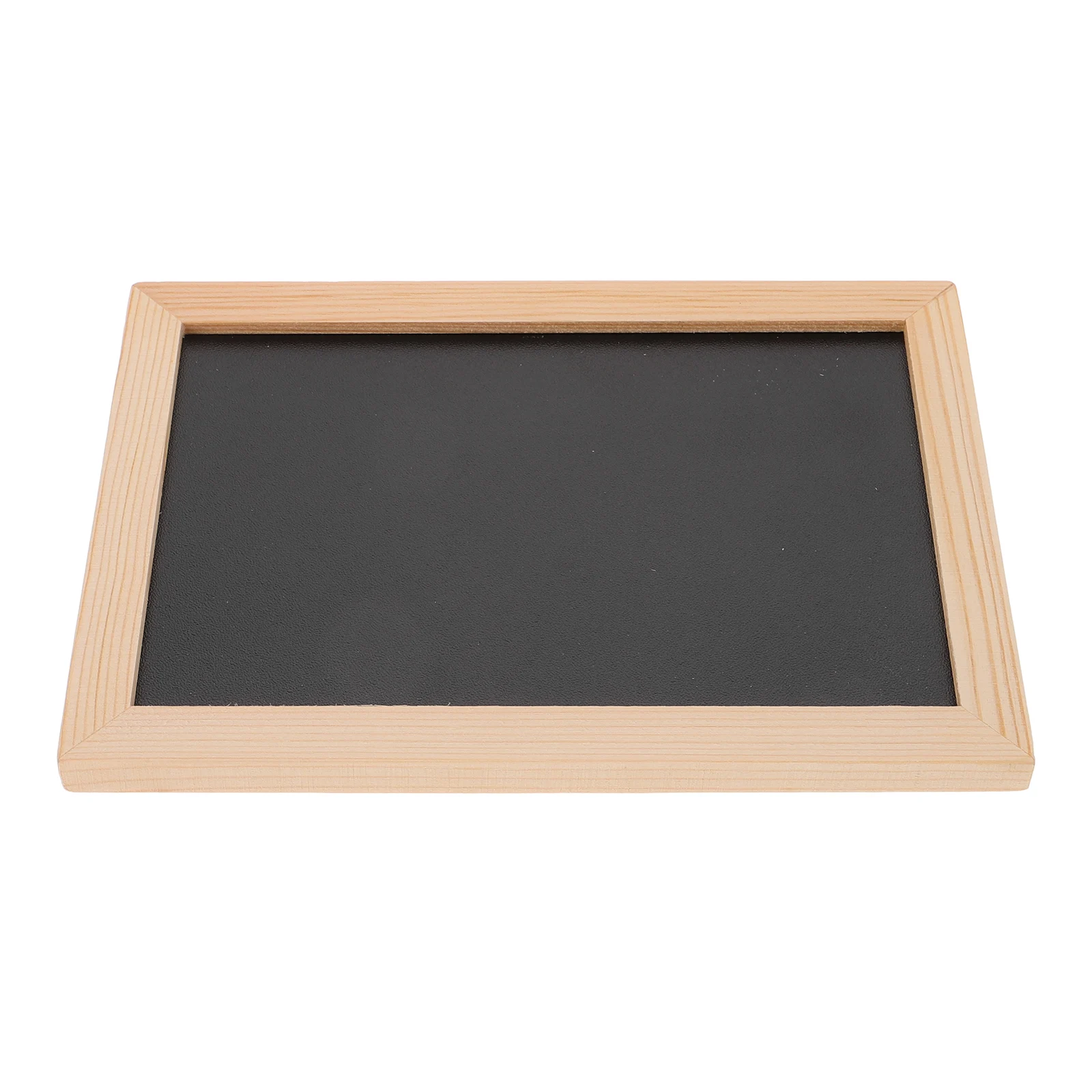 Mini Blackboard Chalkboard Sign Reusable Double Sided Wall Decor Hanging Display Message Board Erasable Notice Tag