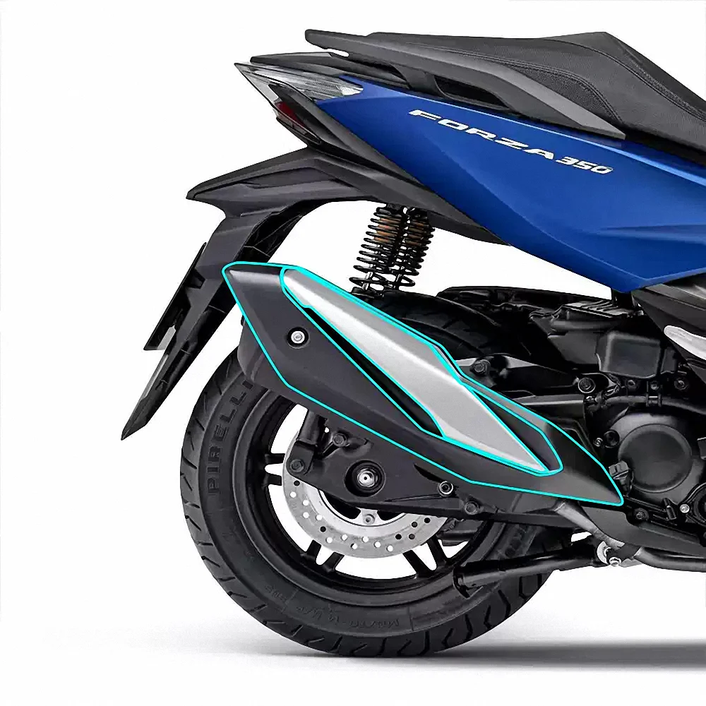 لهوندا Forza350 ملصقات دراجة نارية اكسسوارات حماية الجسم شعار ثلاثية الأبعاد ملصق مائي فورزا NSS NSS350 300 مللي متر 350 300 2023 2024 2025