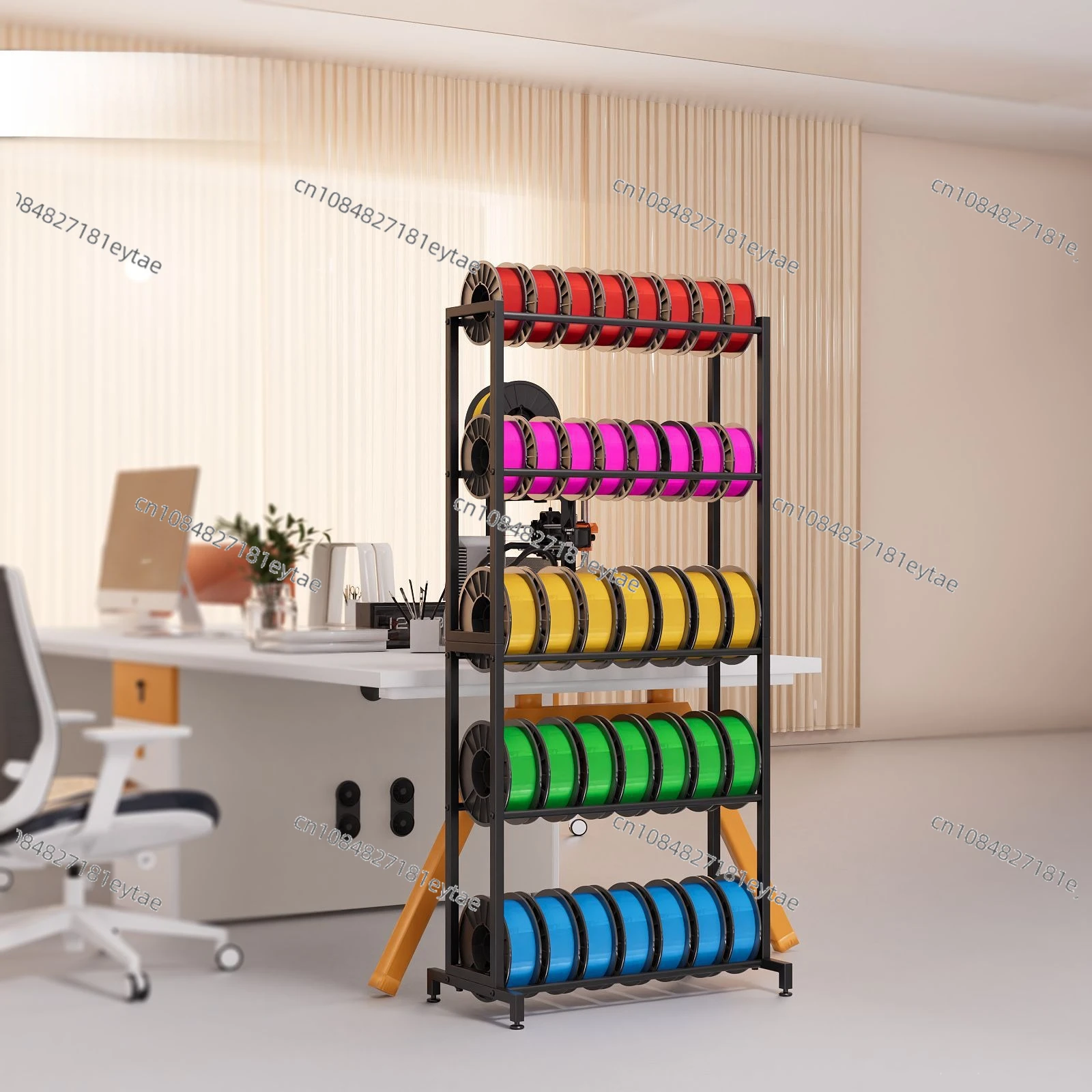 

3D printing consumables heavy-duty storage rack 5-layer large-capacity 3D printing consumables storage rack