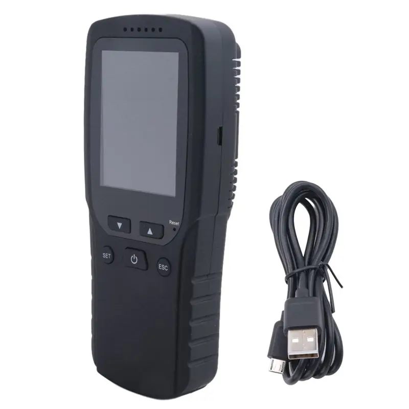 

ABLQ 9 In 1 Air Quality Monitor Indoor Outdoor PM2.5, PM1.0, PM10, HCHO, Detector Tester Temperature And Humidity Sensor