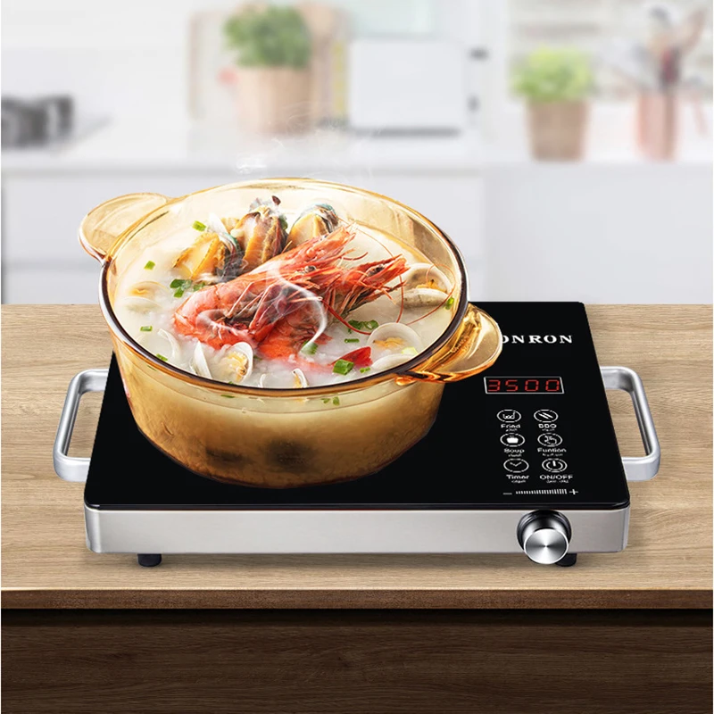 Electric Ceramic Stove 220V Infrared Heating Induction Cooker Household Hot Pot Electric furnace Electric Stove 3500W High Power