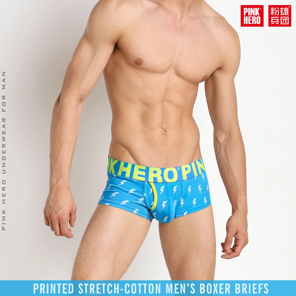 PINKHERO 809 Field Camouflage Printing Male Underpants For Men, High Quality Comfortable Cotton Trunks , Men\'s Panties