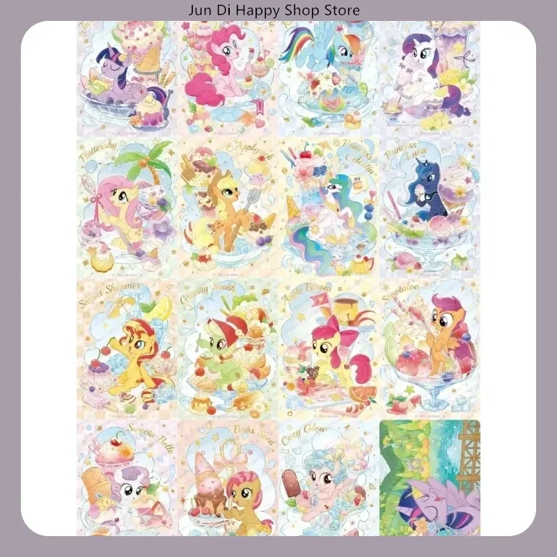Kayou My Little Pony Shining Moon Pack 12th Series Official Genuine Collectible Cards Booster Pack with Holographic Foil Finish
