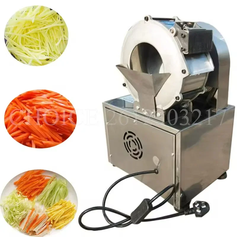 

Multi-Function Vegetable Cutting Machine Electric Food Shredder Pepper Potato Grater Cutting Machine Automatic Slicing Machine