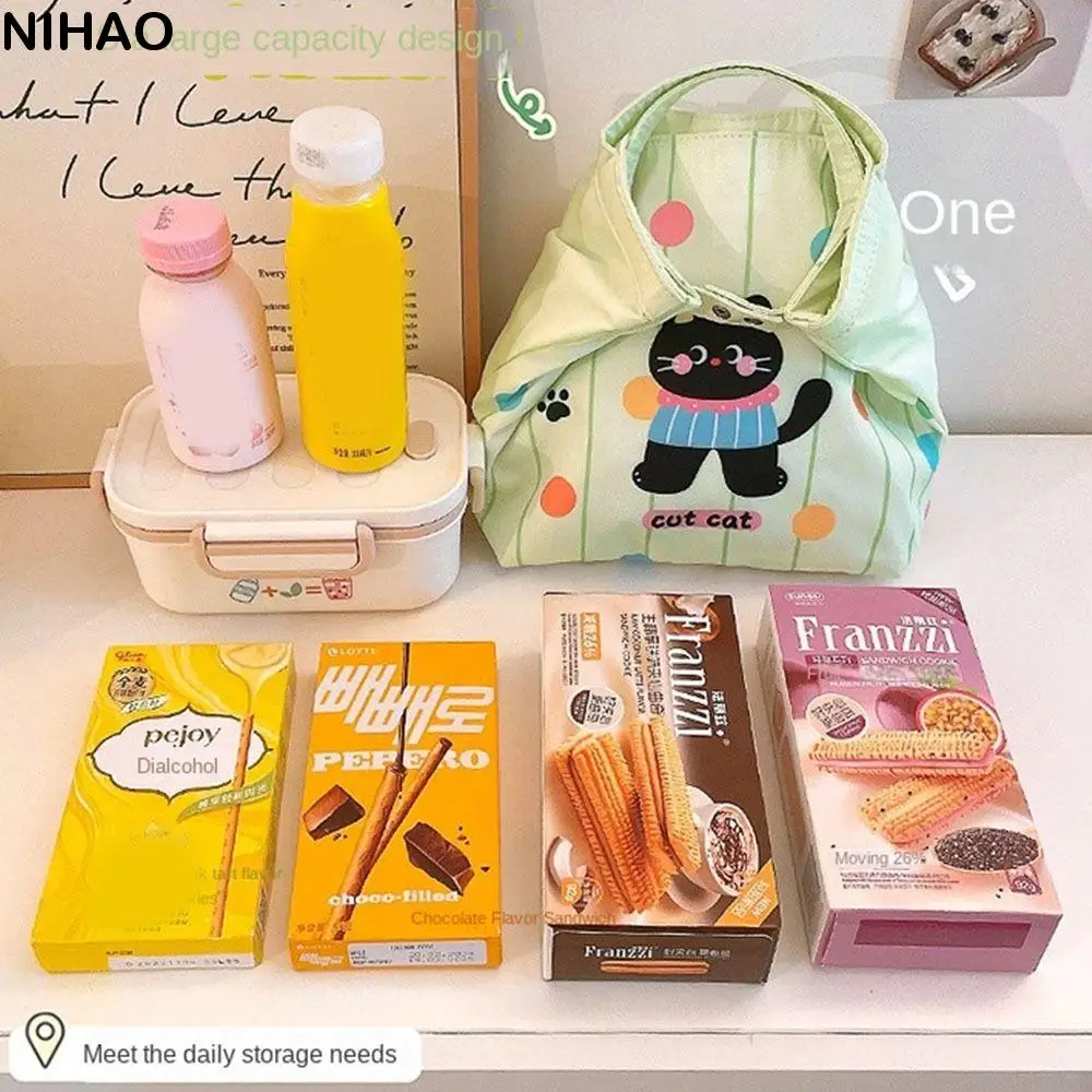 

Милая кошка, милая термосумка для обеда, легкая водонепроницаемая изоляционная сумка, большая вместительная косметичка на молнии для пикника