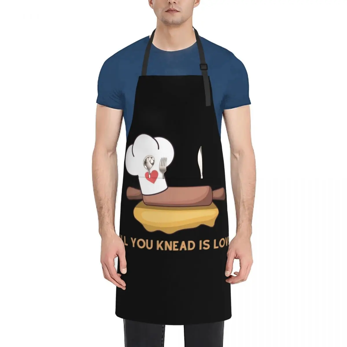 All You Knead Is Love Apron Kitchen barber men For Nail Stylist Kitchen For Men Apron