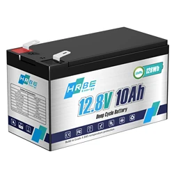 LiFePO4 Battery 12V 6Ah 10Ah 12Ah Built-in BMS Lithium Iron Phosphate Battery Pack For Kid Scooters UPS Solar Storage