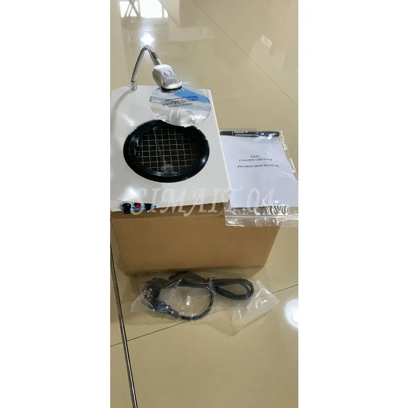 FJ-3 Laboratory Bacterial Colony Counter with Digital Display for Phase Measurement