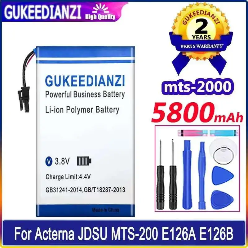 

Mts-2000 636395 Reliable Power Battery For Acterna Jdsu Viavi Smartotdr E126A E126B Otdr 5800Mah