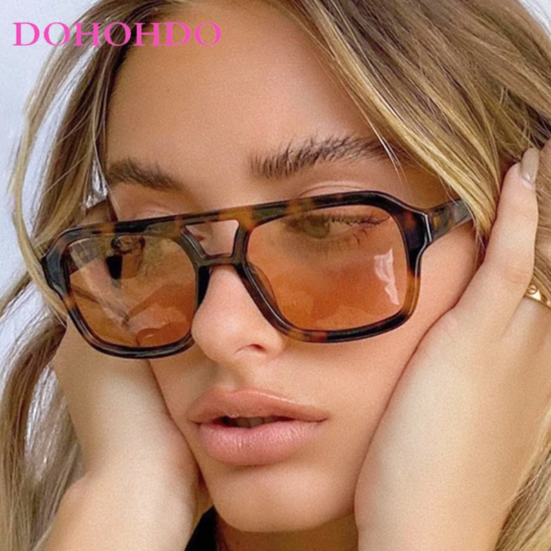 

Fashion Trendy Pilot Sunglasses Women Men Brand Designer Eyeglasses Summer Traveling Driving Shades Unisex UV400 Lunette Femme