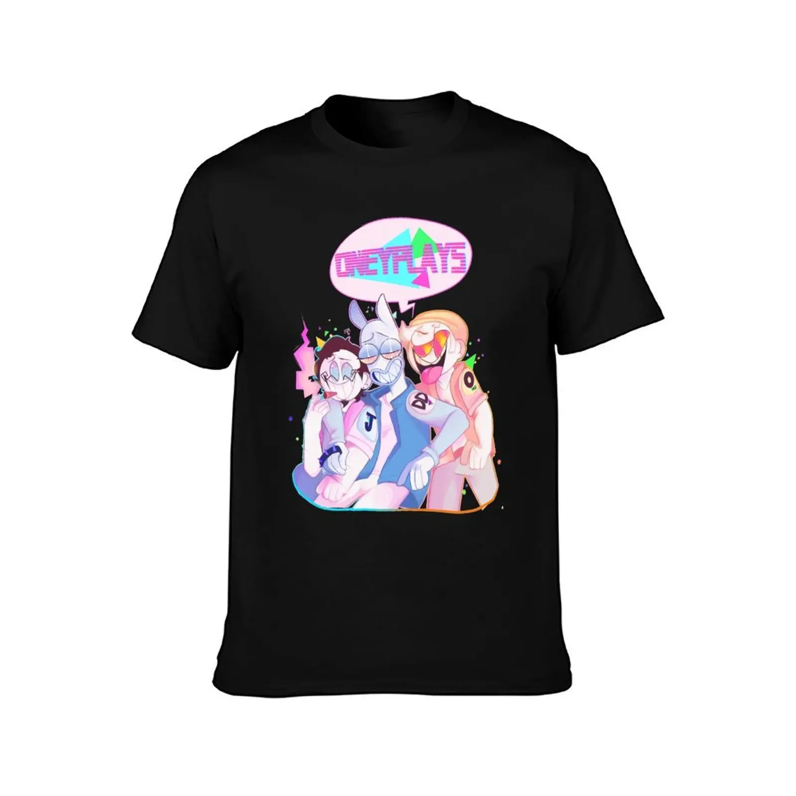 *SHIRT*ONEYPLAYS ! DINGDONG JULIAN AND ONEYNG ! 80'S VAPORWAVE VIBE T-Shirt, Summer Casual Cotton Tee, Oversized Streetwear Tops
