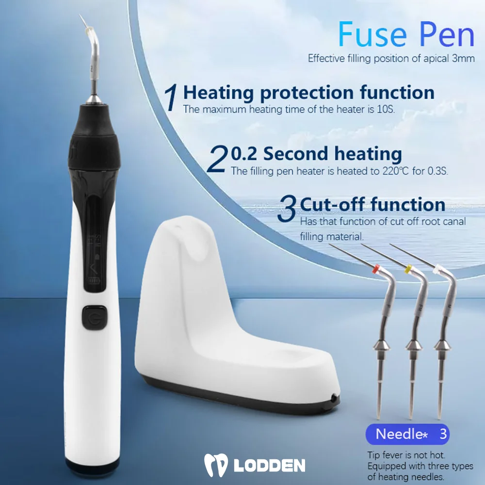 Dental Gutta Percha Obturation System Dentistry Obturation Pen Gutta Hanger Shutter System 5 Heating Temperature Dentist Tools