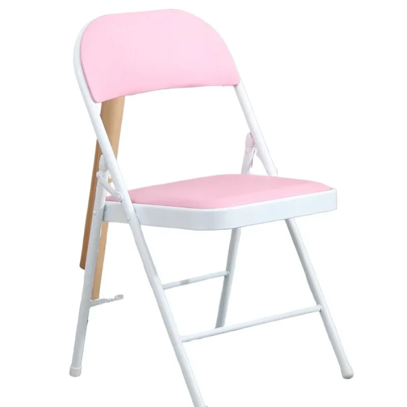 

Steel Folding Chair Black Foldable for Camping & Outdoor Portable Seating Space-Saving Durable Construction Beach Chair