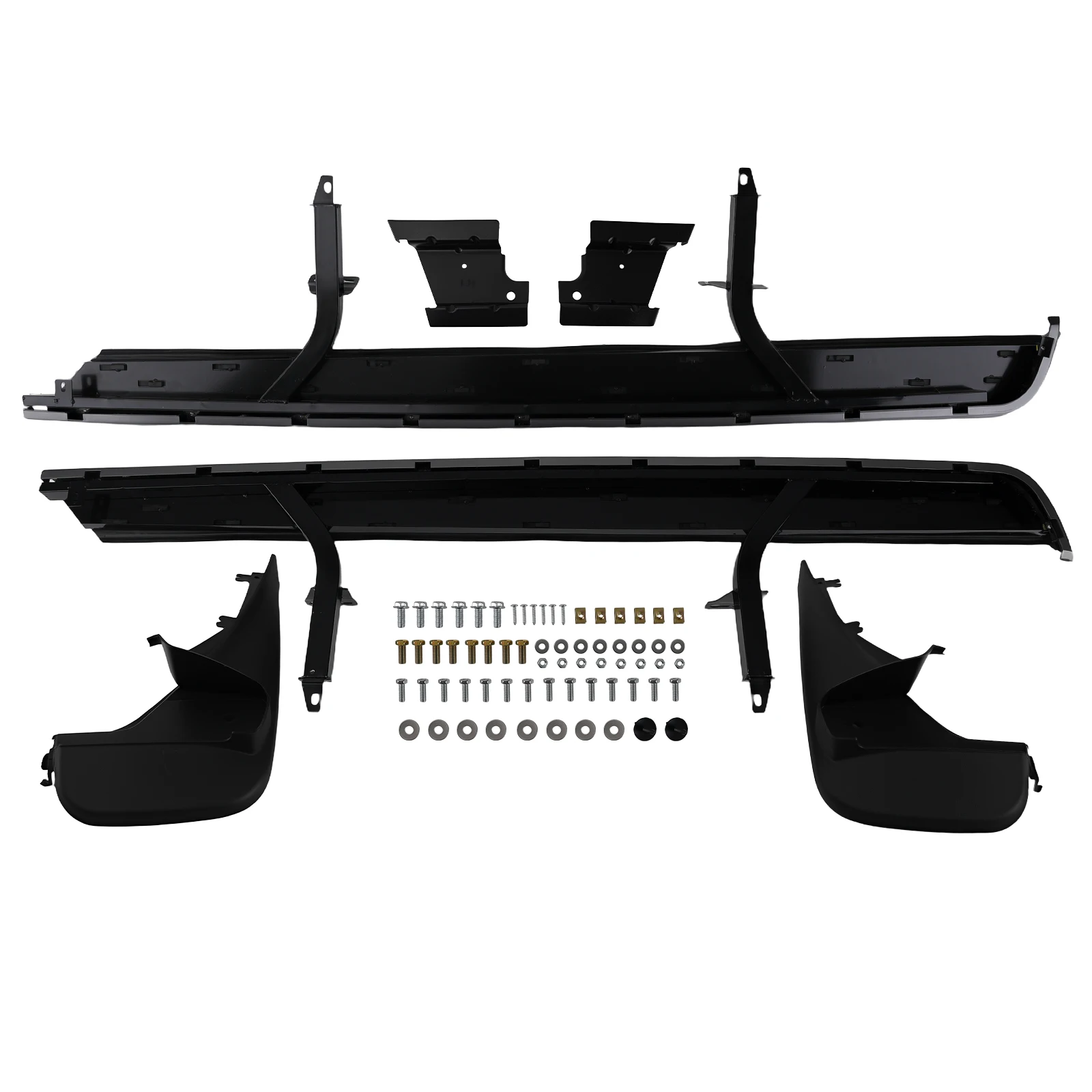 Nerf Bar Running Boards for Land Rover Range Rover HSE L322 03-12 Black Finish