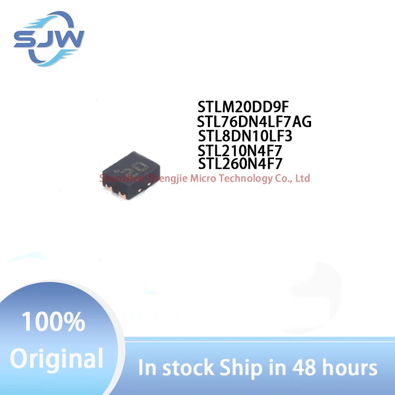 

STLM20DD9F STL76DN4LF7AG STL8DN10LF3 STL210N4F7 STL260N4F7 DFN4 DFN8 Temperature and humidity sensor field-effect tube