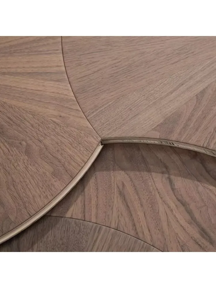 맞춤형 오크 연꽃 모양 마루, 고품질 마루 스타일 목재 바닥, 월넛 마루