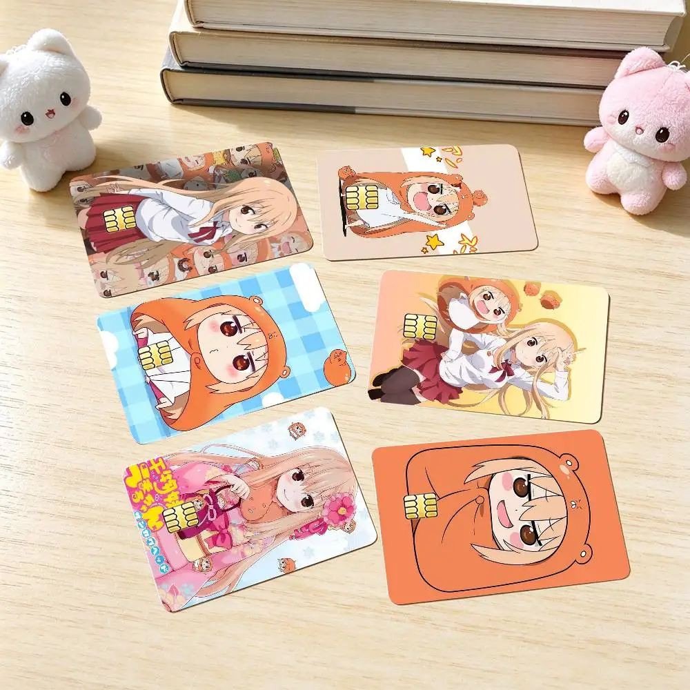 Himouto-Umaru-chan D-Doma  Credit Card HD Stickers Small Chip Waterproof Sticker Game Card Decal Gift