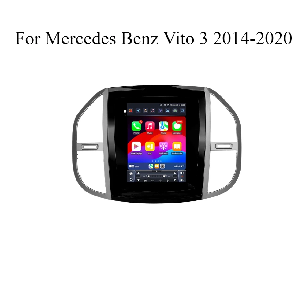 

9.7inch For Mercedes Benz Vito 3 2014-2020 Car Radio 4G Wireless Bluetooth Carplay Android 14 Multimedia Navigation Touch Screen