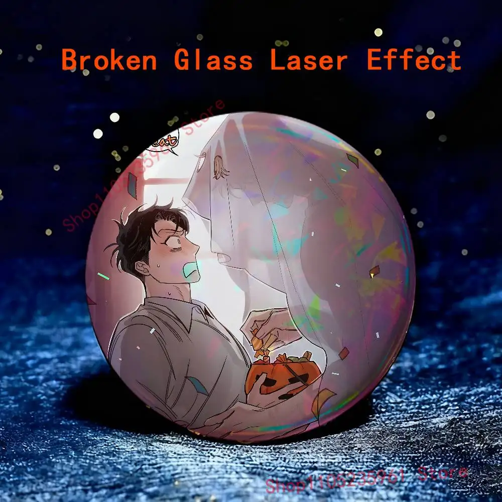 Caesar Leewon R-Roses C-Champagne Custom Badges 75mm 44mm 25mm Brooch Backpack Hat Pins Accessories Toys Valentine gift