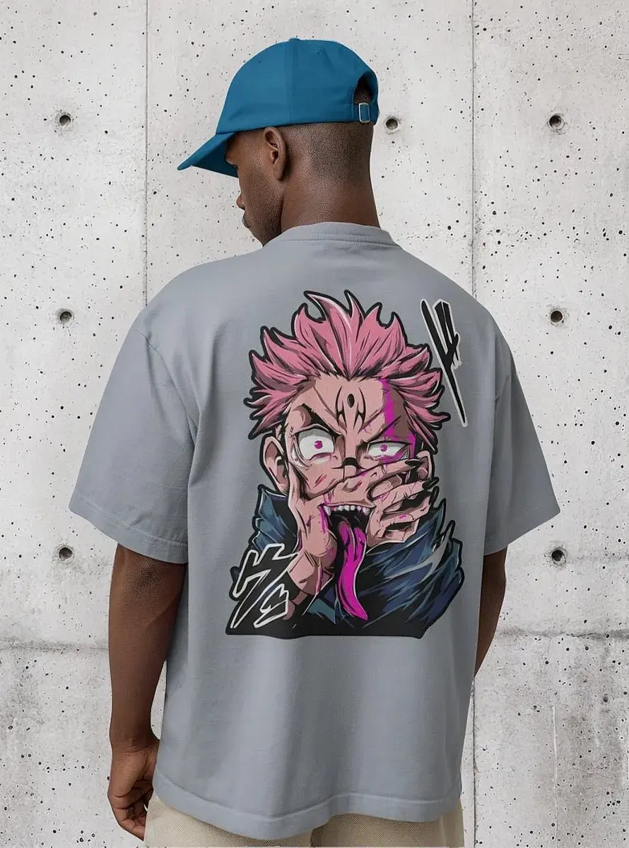 

Unisex Anime Jujutsu Kaisen Oversized Graphic T Shirts Man Women Short Sleeved Tee Y2k Men's Clothing Cotton Loose Tops Summer
