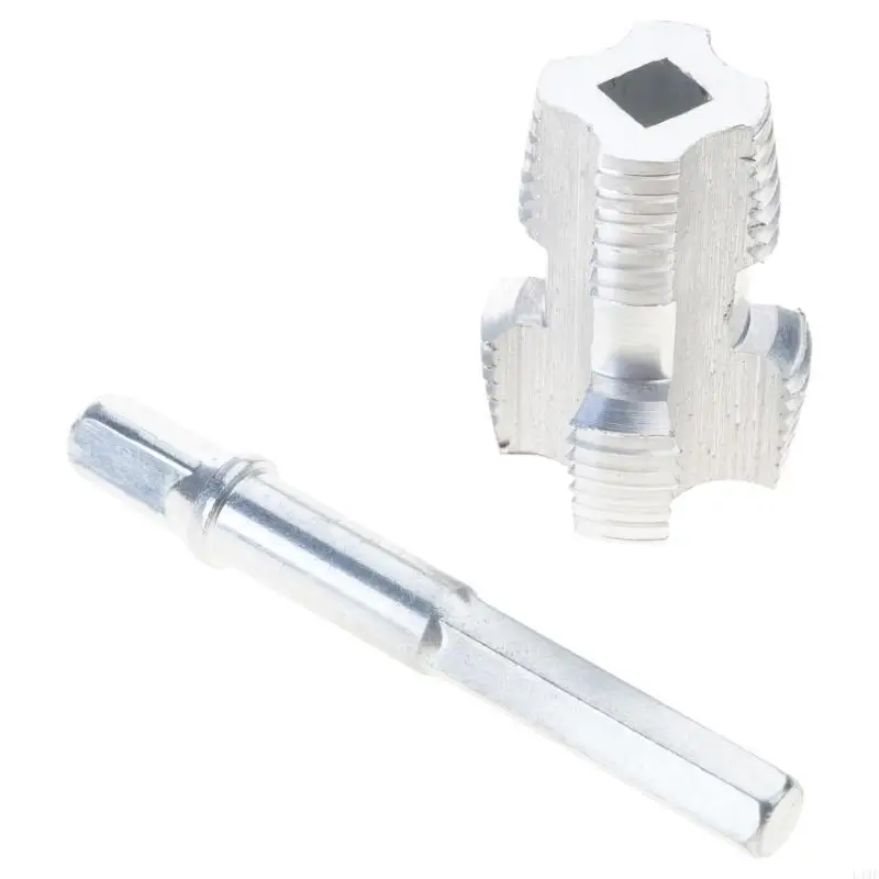 Electric Drill Adapter Hexagonal Shank Hole Opener 6.35mm Power Tool Parts L4MF