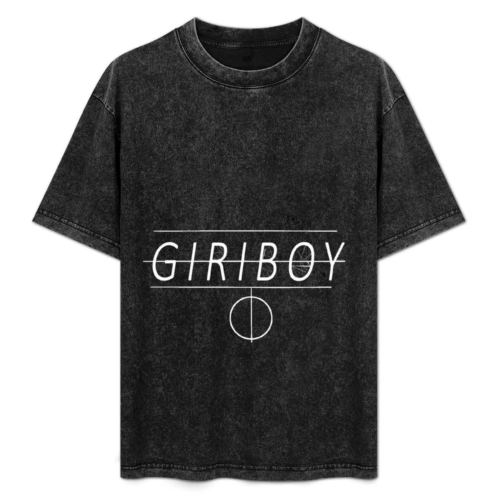 

GIRIBOY () BLUE T-Shirt t shirts for man cotton funny funny graphic for men T-Shirt