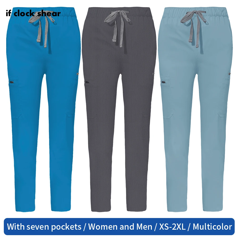 Dentist Work Pants Pet Veterinary Surgery Bottoms Pharmacist Scrubs Trouser Spa Uniform Medical Doctor Workwear Wholesale Prices