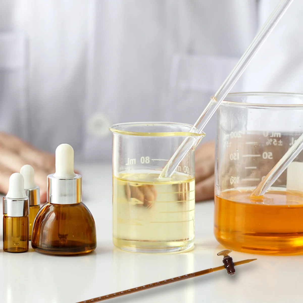 Junior High School Laboratory Tool Instrument Mixers Dispenser Glass Apparatus Chemical Classroom Supplies Instruments