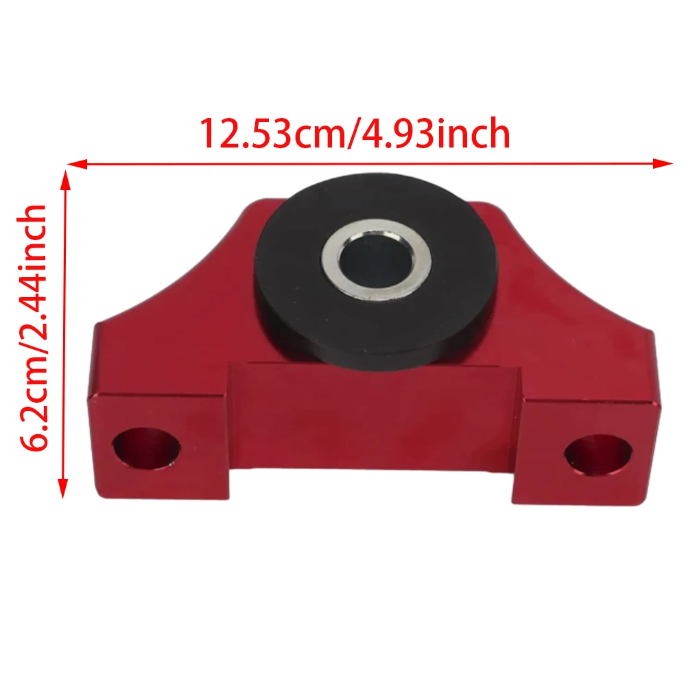 2Pcs Engine Mount For Honda Civic 1.5/1.6L / Del Sol 1.6L / CR-V 2.0L For Acura Integra 1.8L 4.93*2.44in Black or Red Car Engine