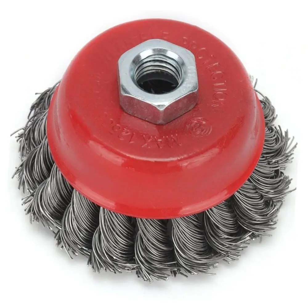 4-inch 100mm bowl polishing wheel, steel wire cup brush, grinding wheel brush, edge trimming head, steel wire brush, grinding