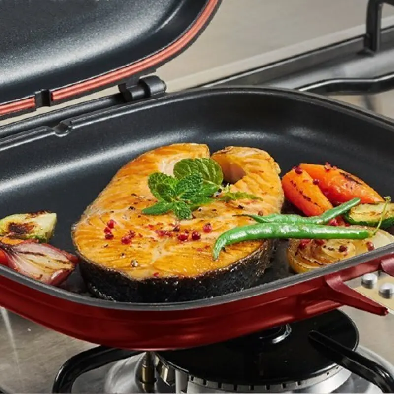 NonStick Steak Pan for Grilling and Frying by Happycall