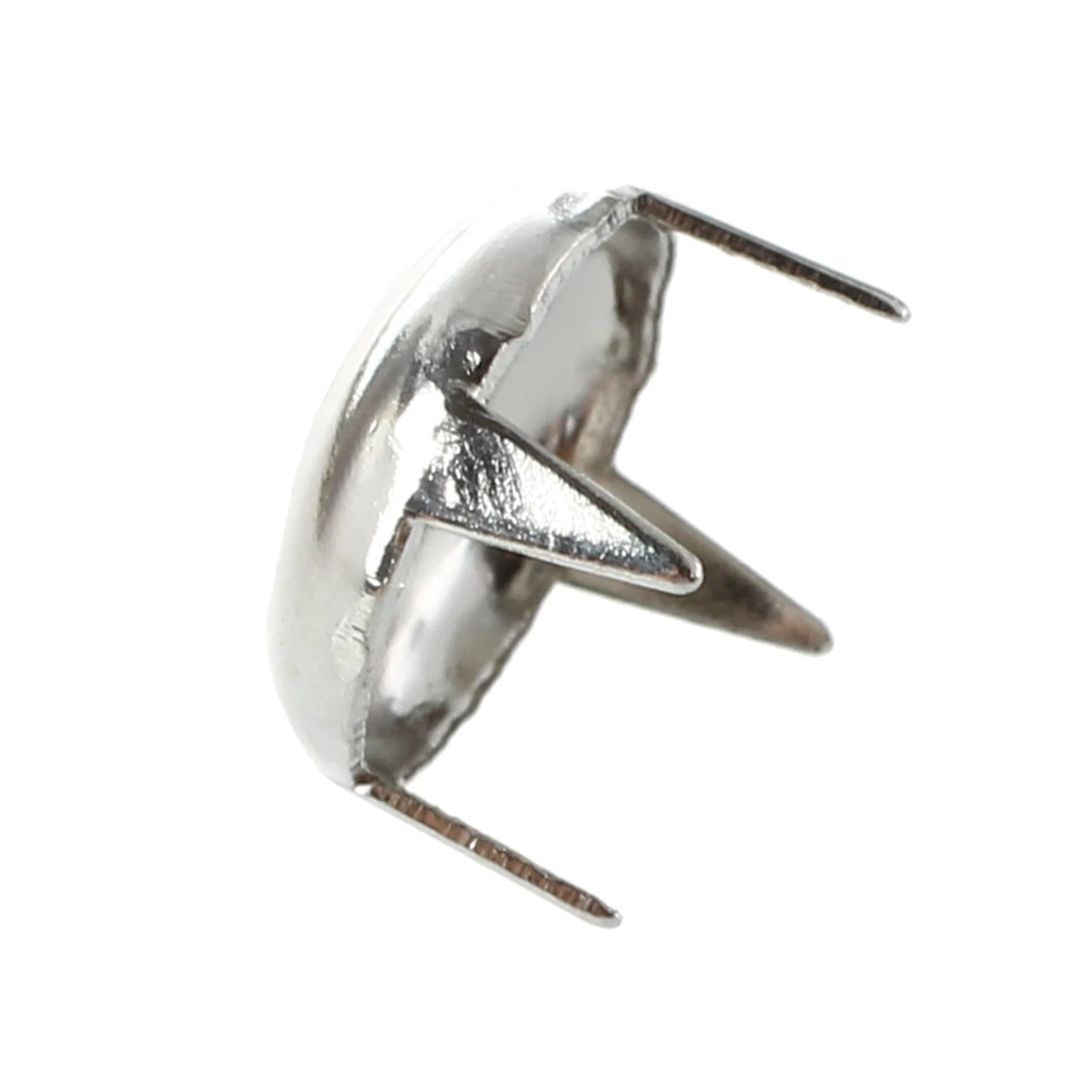 ABUF-400X 銅 8 ミリメートルシルバーラウンドコーンリベットリベットパンク装飾リベットリベットシルバー