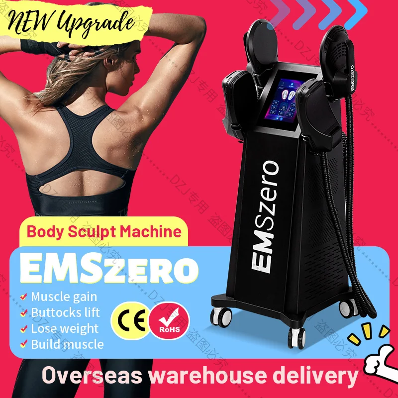 Ultra EMS Body Sculpting Machine Upgrade 6500W EMSzero RF ABS Muscle Stimulator Professional Abdominal Muscle Building Slimming