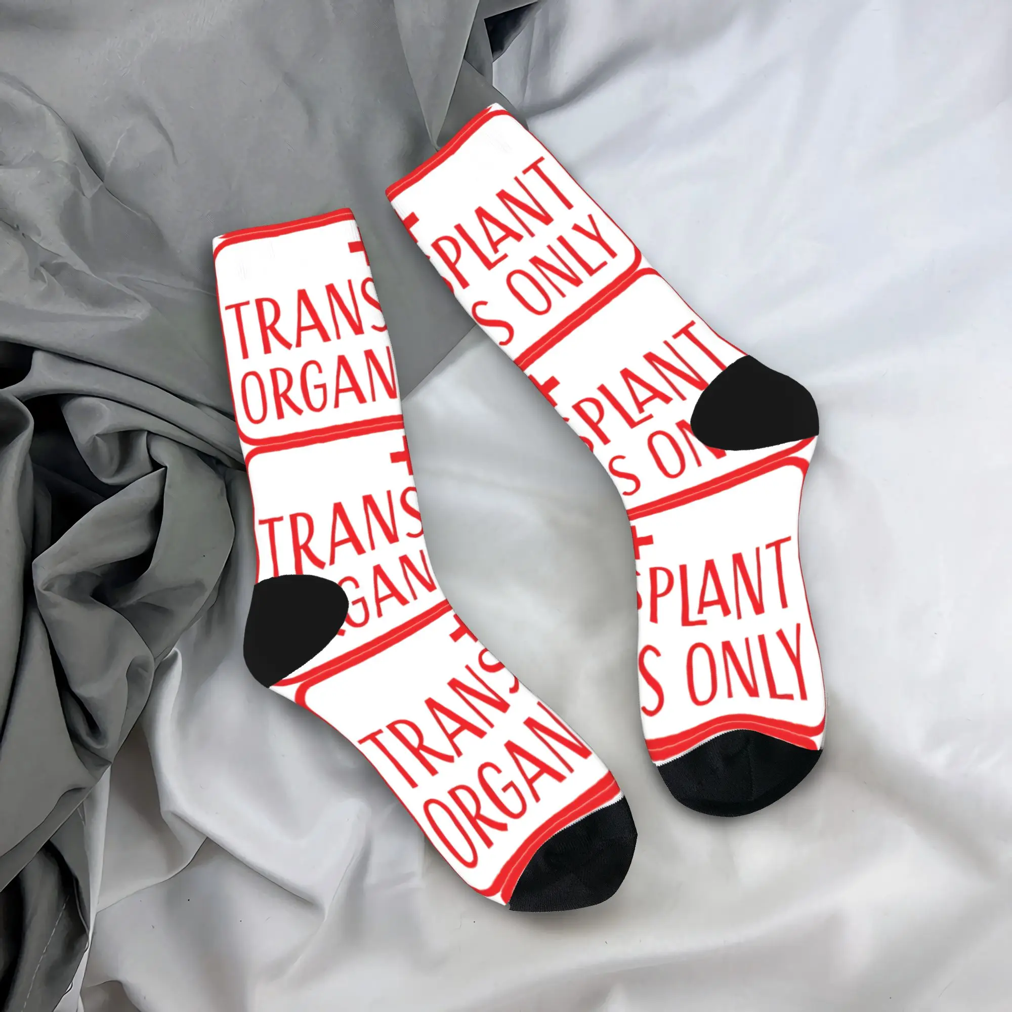 

Human Organ for Transplant Socks Anti Sweat Stockings Adults Men Quality Running Socks Spring Retro Pattern Socks