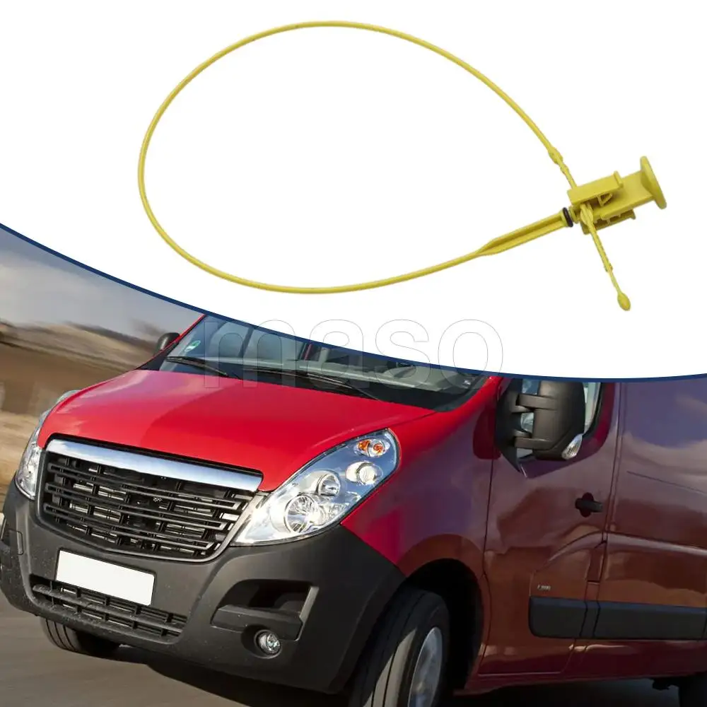 Car Engine Oil Level Dipstick 8200457625 8200457628 For Renault Master Trafic II Interstar Primastar For Opel Movano Vivaro