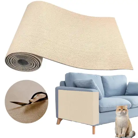 Parete autoadesiva antigraffio per gatti Divano fai da te Gatti Protezione antigraffio Zampe Affila tappeto rifilabile Gatti Scratch Board