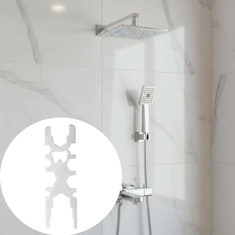 Flexible Faucet Wrench Maintenance Tools Valve Core Installation De-burring Tool Shower Heads Convenient Design Multi-functional