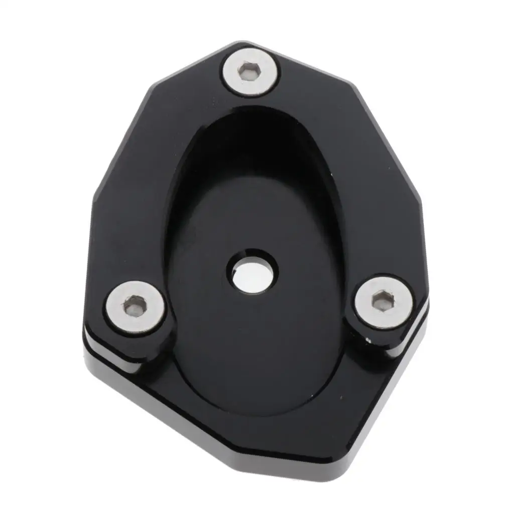 Anti Rust Motorcycle Kickstand Extension Pad Metal Foot Plate Stand for Kawasaki Ninja 650R Z900RS Z650 Z1000SX 2017 2018 2019